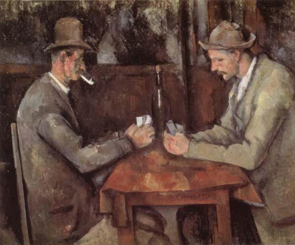 Paul Cezanne Les joueurs de cartes china oil painting image
